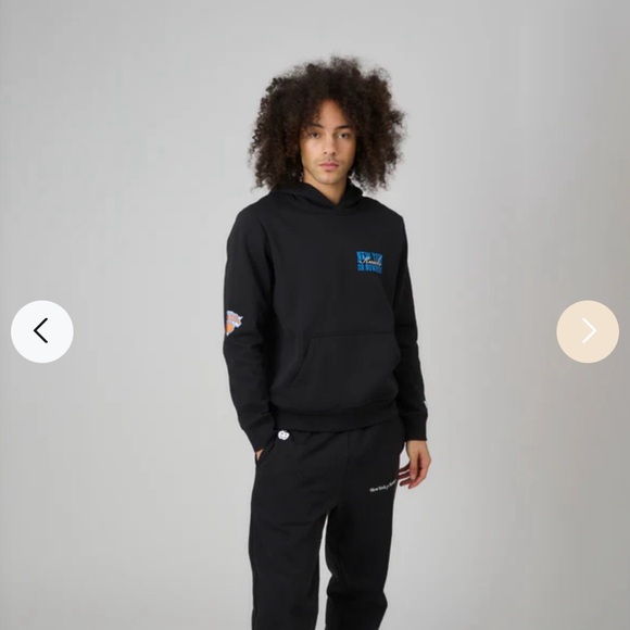 NYON x Knicks Buckets hoodie black  deadstock - Picture 4 of 6